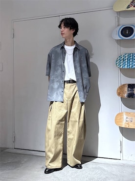 「RAGEBLUE（レイジブルー）のアイテム」を使った、 koutaさん（メンズ・173cm）の夏コーディネート