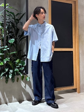「アイテム（ドレスシューズ）」を使った、 koutaさん（メンズ・173cm・20代）の夏コーディネート