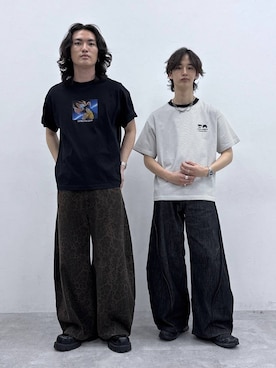 「SALOMON（サロモン）の【SALOMON/サロモン】XA PRO 3D V9G/スニーカー（スニーカー、ブラック系）」を使った、 koutaさん（メンズ・173cm）の春コーディネート