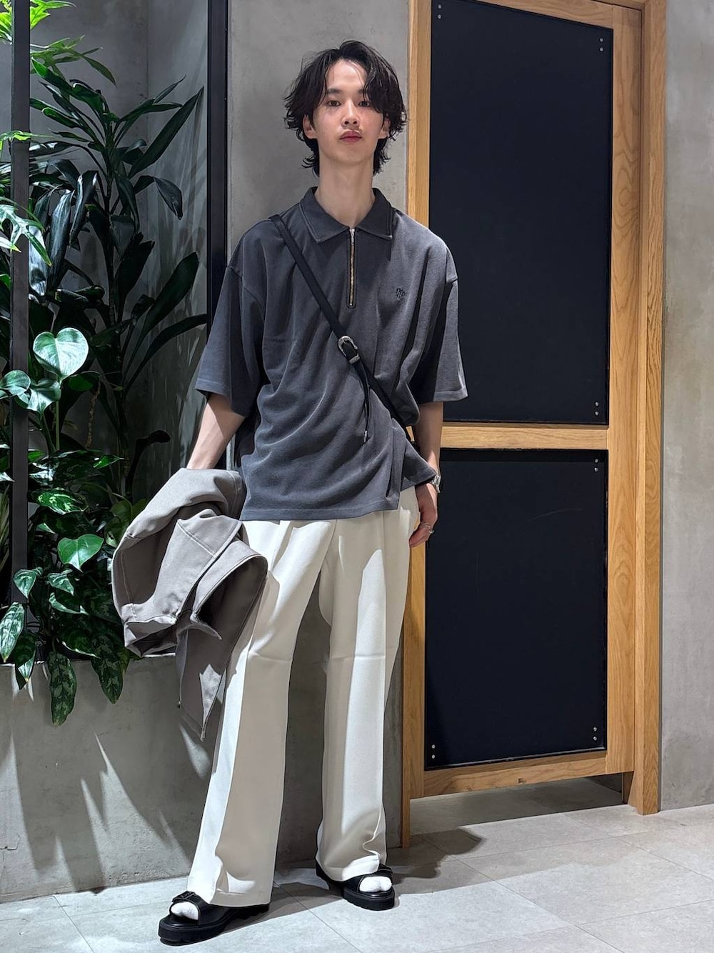  koutaさんの「【Healthknit/ヘルスニット】2ラインロングソックス3P（Healthknit）」を使ったコーディネートの1枚目の写真