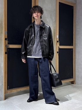 「RAGEBLUE（レイジブルー）のアイテム」を使った、 koutaさん（メンズ・173cm）の春コーディネート