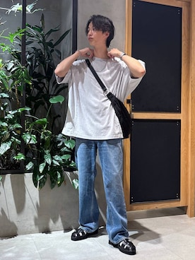 「アイテム（サンダル）」を使った、 koutaさん（メンズ・173cm・20代）の夏コーディネート