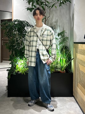 「WEEKEND(ER)（ウィークエンダー）のアイテム」を使った、 koutaさん（メンズ・173cm）の春コーディネート