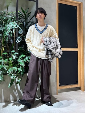 「POLO BCS（ポロ ビーシーエス）のアイテム」を使った、 koutaさん（メンズ・173cm）の秋コーディネート