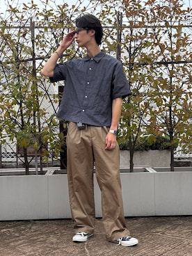 「アイテム（アナログ腕時計）」を使った、 koutaさん（メンズ・173cm・20代）の夏コーディネート