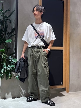 「アイテム（レッグウェア）」を使った、 koutaさん（メンズ・173cm・20代）の夏コーディネート