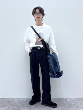 「HARE（ハレ）のアイテム」を使った、 koutaさん（メンズ・173cm）の夏コーディネート