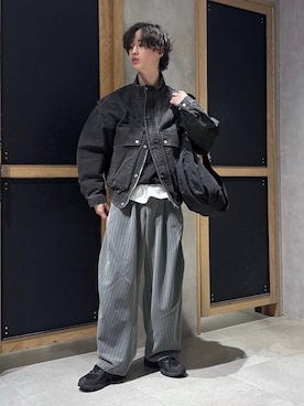 「ASICS（アシックス）のアイテム」を使った、 koutaさん（メンズ・173cm）の春コーディネート