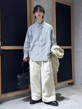 「RAGEBLUE（レイジブルー）のデザインメタルリング（リング、シルバー系）」を使った、 koutaさん（メンズ・173cm）の春コーディネート