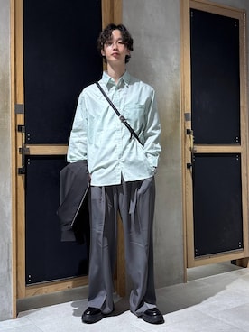 「RAGEBLUE（レイジブルー）のアイテム（バッグ）」を使った、 koutaさん（メンズ・173cm）の春コーディネート