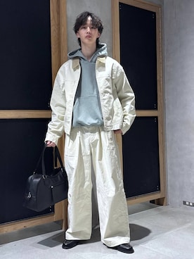 「RAGEBLUE（レイジブルー）のデザインメタルリング（リング、シルバー系）」を使った、 koutaさん（メンズ・173cm）の春コーディネート
