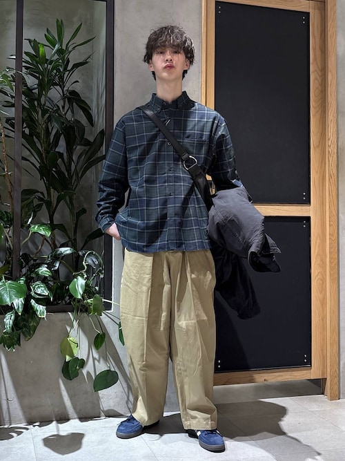 RAGEBLUE（レイジブルー） シャツ Oxford Tartan Check Button Down