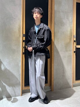 「アイテム（ブルゾン）」を使った、 koutaさん（メンズ・173cm・20代）の夏コーディネート