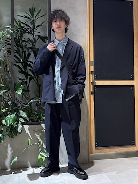 「RAGEBLUE（レイジブルー）のアイテム（バッグ）」を使った、 koutaさん（メンズ・173cm）の春コーディネート