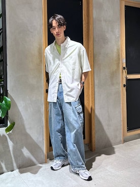 「RAGEBLUE（レイジブルー）のアイテム（スニーカー）」を使った、 koutaさん（メンズ・173cm）の夏コーディネート