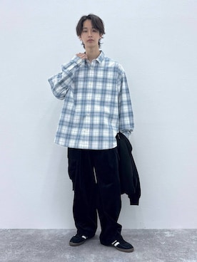 「adidas（アディダス）の【adidas/アディダス】SPEZIAL/スペツィアル/スニーカー（スニーカー）」を使った、 koutaさん（メンズ・173cm）の秋コーディネート