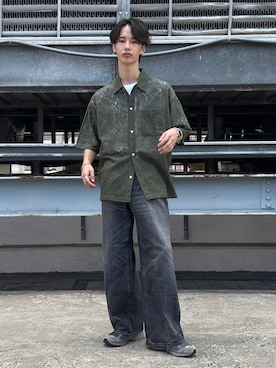 「アイテム（アナログ腕時計）」を使った、 koutaさん（メンズ・173cm）の夏コーディネート