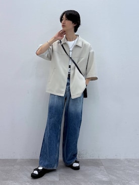 「アイテム（レッグウェア）」を使った、 koutaさん（メンズ・173cm・20代）の夏コーディネート