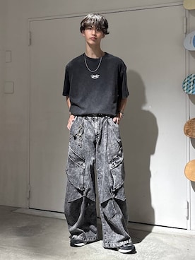 「RAGEBLUE（レイジブルー）のアイテム（アクセサリー）」を使った、 koutaさん（メンズ・173cm）の夏コーディネート