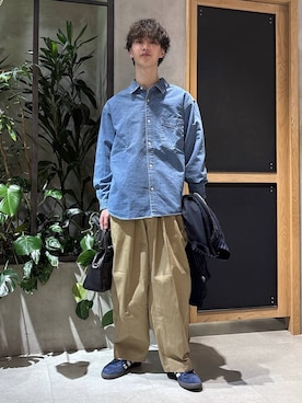 「CASIO（カシオ）のアイテム」を使った、 koutaさん（メンズ・173cm）の冬コーディネート