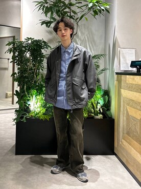 「アイテム（ブルゾン）」を使った、 koutaさん（メンズ・173cm・20代）の春コーディネート