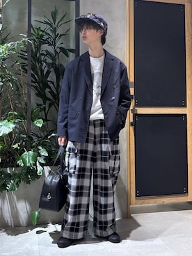  koutaさん（メンズ・173cm）の春コーディネート