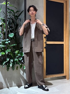 「アイテム（アナログ腕時計）」を使った、 koutaさん（メンズ・173cm・20代）の夏コーディネート