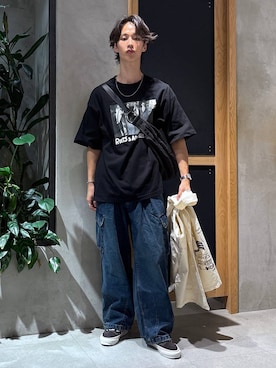 「RAGEBLUE（レイジブルー）のアイテム」を使った、 koutaさん（メンズ・173cm）の夏コーディネート