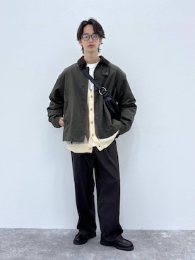 「RAGEBLUE（レイジブルー）のアイテム（パンツ）」を使った、 koutaさん（メンズ・173cm）の秋コーディネート