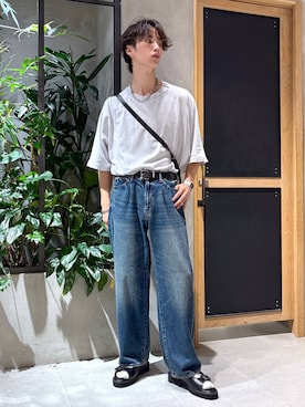 「アイテム（ネックレス）」を使った、 koutaさん（メンズ・173cm・20代）の夏コーディネート