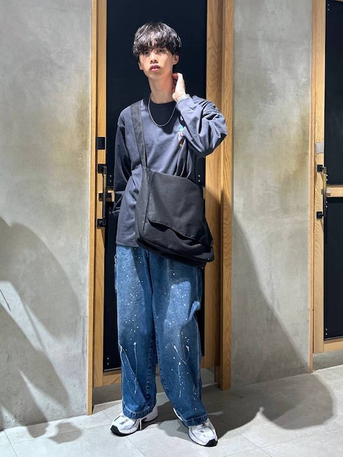 GRANCY】ZipDesign Buggy DenimPants / ジップデザイン バギー