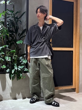 「アイテム（サンダル）」を使った、 koutaさん（メンズ・173cm・20代）の夏コーディネート