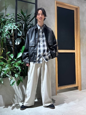 「アイテム（ブルゾン）」を使った、 koutaさん（メンズ・173cm・20代）の秋コーディネート