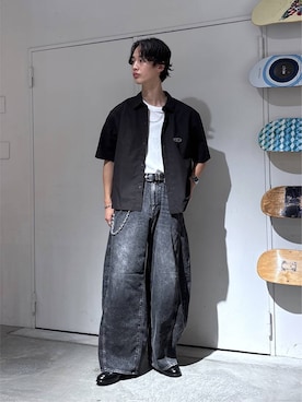 「RAGEBLUE（レイジブルー）のアイテム」を使った、 koutaさん（メンズ・173cm）の夏コーディネート