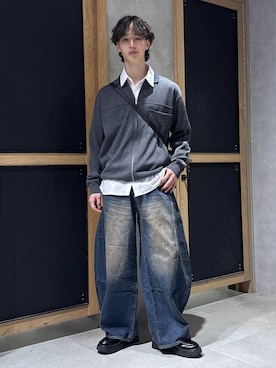 「RAGEBLUE（レイジブルー）のアイテム（バッグ）」を使った、 koutaさん（メンズ・173cm）の春コーディネート