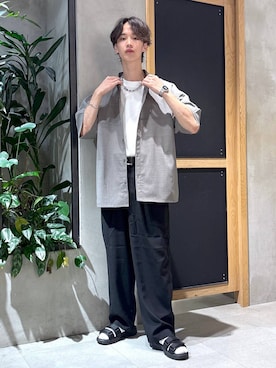 「アイテム（ソックス/靴下）」を使った、 koutaさん（メンズ・173cm・20代）の夏コーディネート