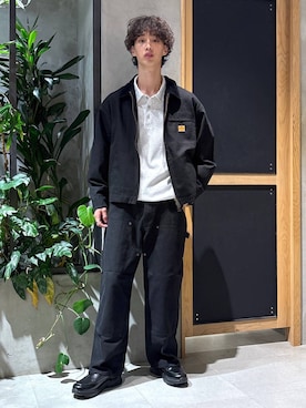 「アイテム（ブルゾン）」を使った、 koutaさん（メンズ・173cm）の秋コーディネート