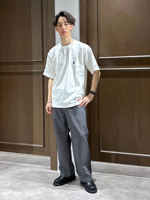 セール】STITCH WIDE WASY PANTS/ステッチ/ワイドルーズ