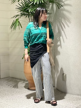 「collex（コレックス）のアイテム」を使った、Sacco.♡さん（レディース・162cm）の夏コーディネート