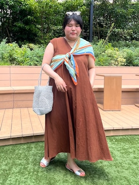 「collex（コレックス）のアイテム」を使った、Sacco.♡さん（レディース・162cm）の夏コーディネート