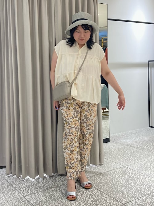 セール】ボタニカルプリントパンツ（その他パンツ）｜collex