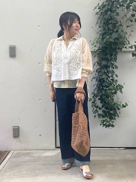 Sacco.♡さん(レディース・162cm)の夏コーディネート