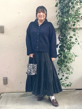 「collex（コレックス）のアイテム」を使った、Sacco.♡さん（レディース・162cm）の冬コーディネート