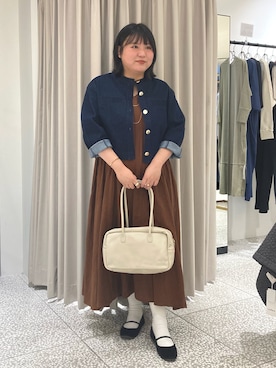 「アイテム（リング）」を使った、Sacco.♡さん（レディース・162cm・20代）の秋コーディネート