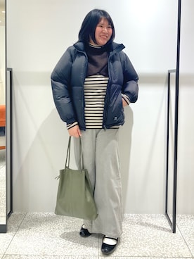 「the case（ザケース）のアイテム」を使った、Sacco.♡さん（レディース・162cm）の冬コーディネート