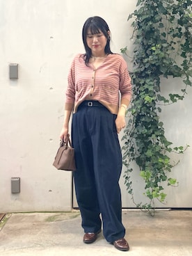 「collex（コレックス）のアイテム」を使った、Sacco.♡さん（レディース・162cm）の秋コーディネート