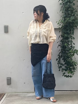 Sacco.♡さん（レディース・162cm）の夏コーディネート