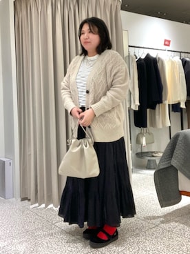 「アイテム（その他シューズ）」を使った、Sacco.♡さん（レディース・162cm・20代）の冬コーディネート