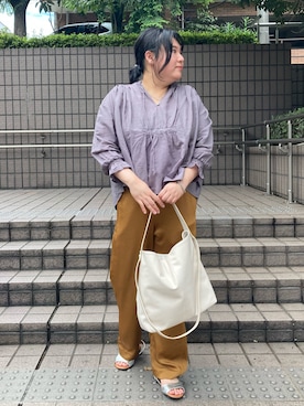「アイテム（ブレスレット）」を使った、Sacco.♡さん（レディース・162cm・20代）の夏コーディネート