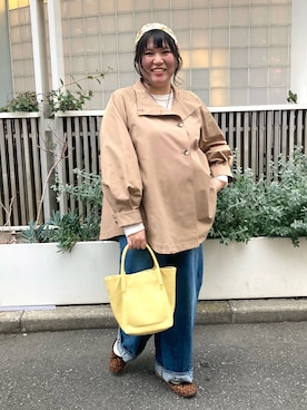 「collex（コレックス）のアイテム」を使った、Sacco.♡さん（レディース・162cm）の冬コーディネート